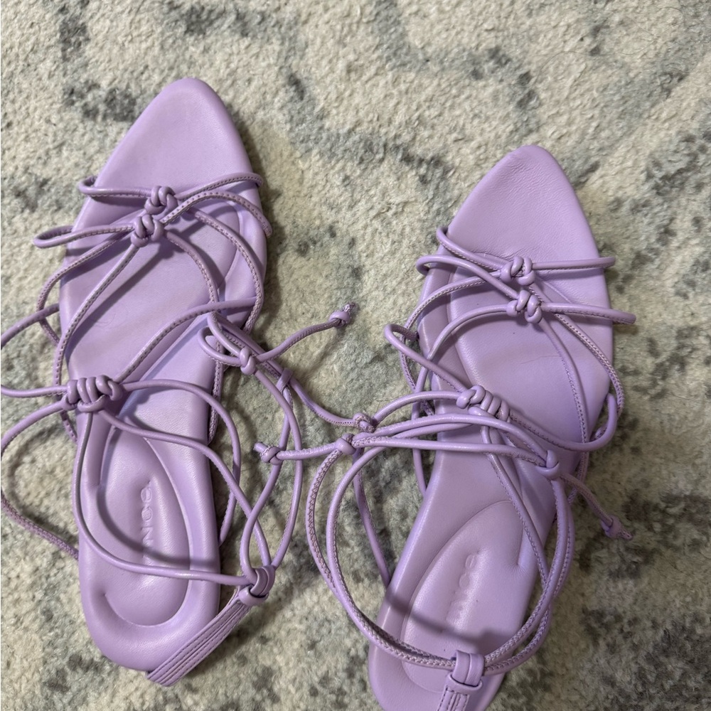 Vince Lavender Strappy Women's Sandals
